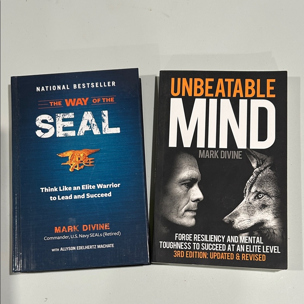 The Way of the SEAL Book and Unbeatable Mind, strengthen your mind!